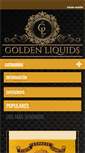 Mobile Screenshot of goldenliquids.com