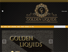 Tablet Screenshot of goldenliquids.com